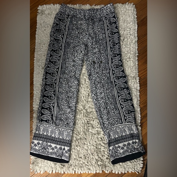 Artisan NY Small Paisley Print Pants - Picture 1 of 5